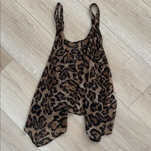 Audrey 3+1 Wild Sheer Leopard Camisole